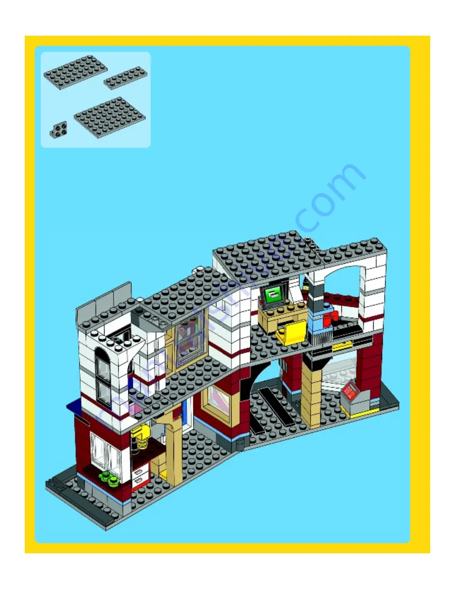 LEGO Creator 31026 Instruction Manual Download Page 58