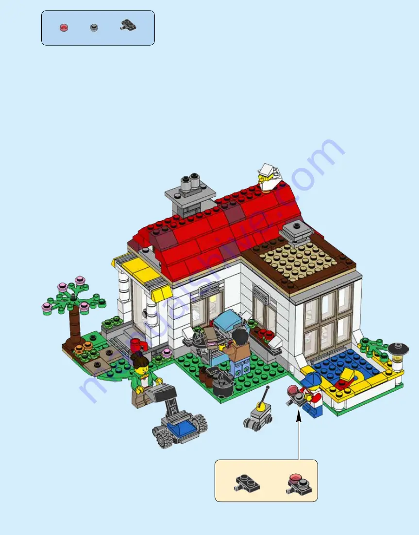 LEGO CREATOR 31069 Скачать руководство пользователя страница 249