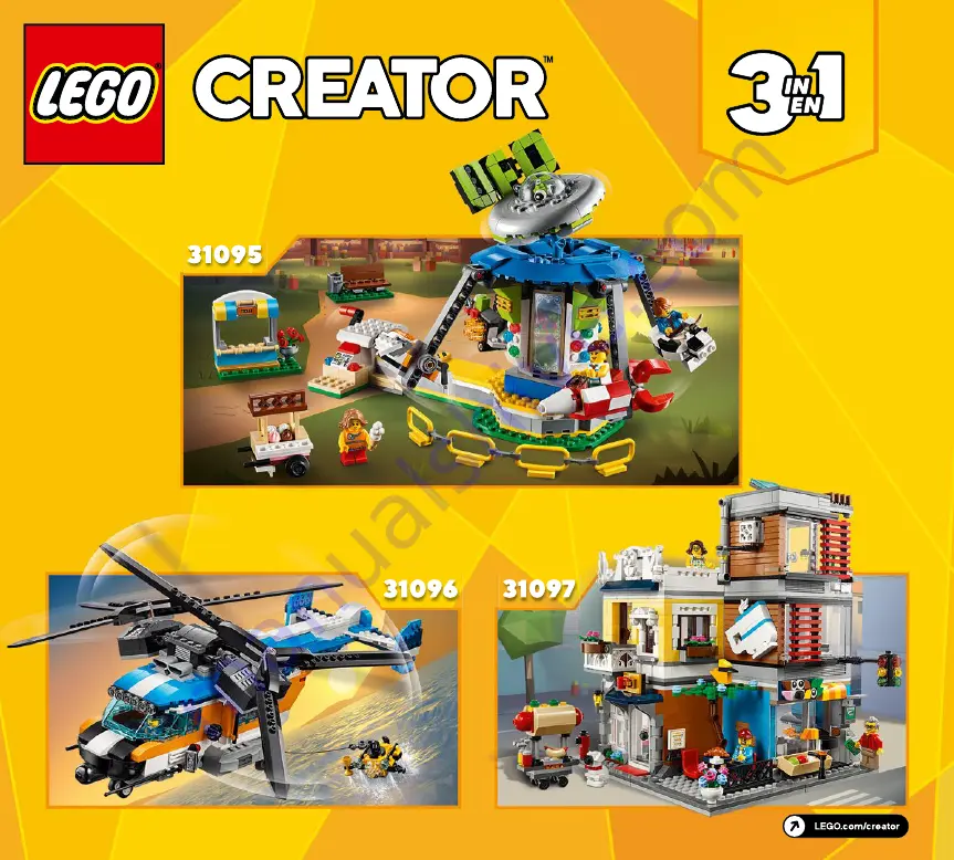 LEGO Creator 31095 Скачать руководство пользователя страница 188