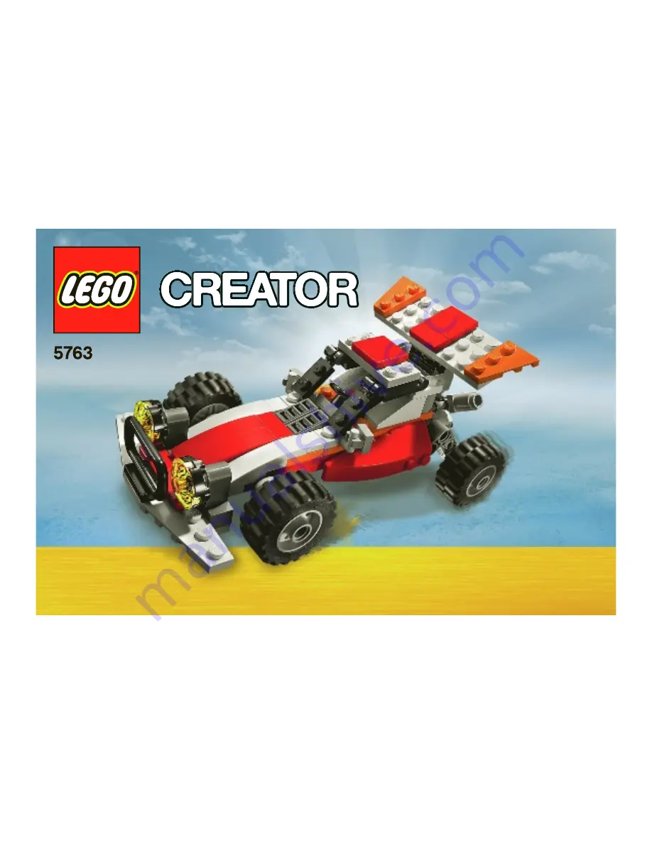 LEGO Creator 5763 Building Instructions Download Page 1