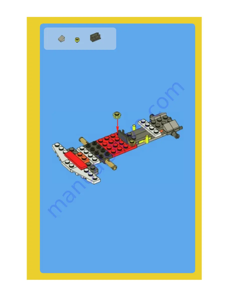 LEGO Creator 5763 Building Instructions Download Page 11