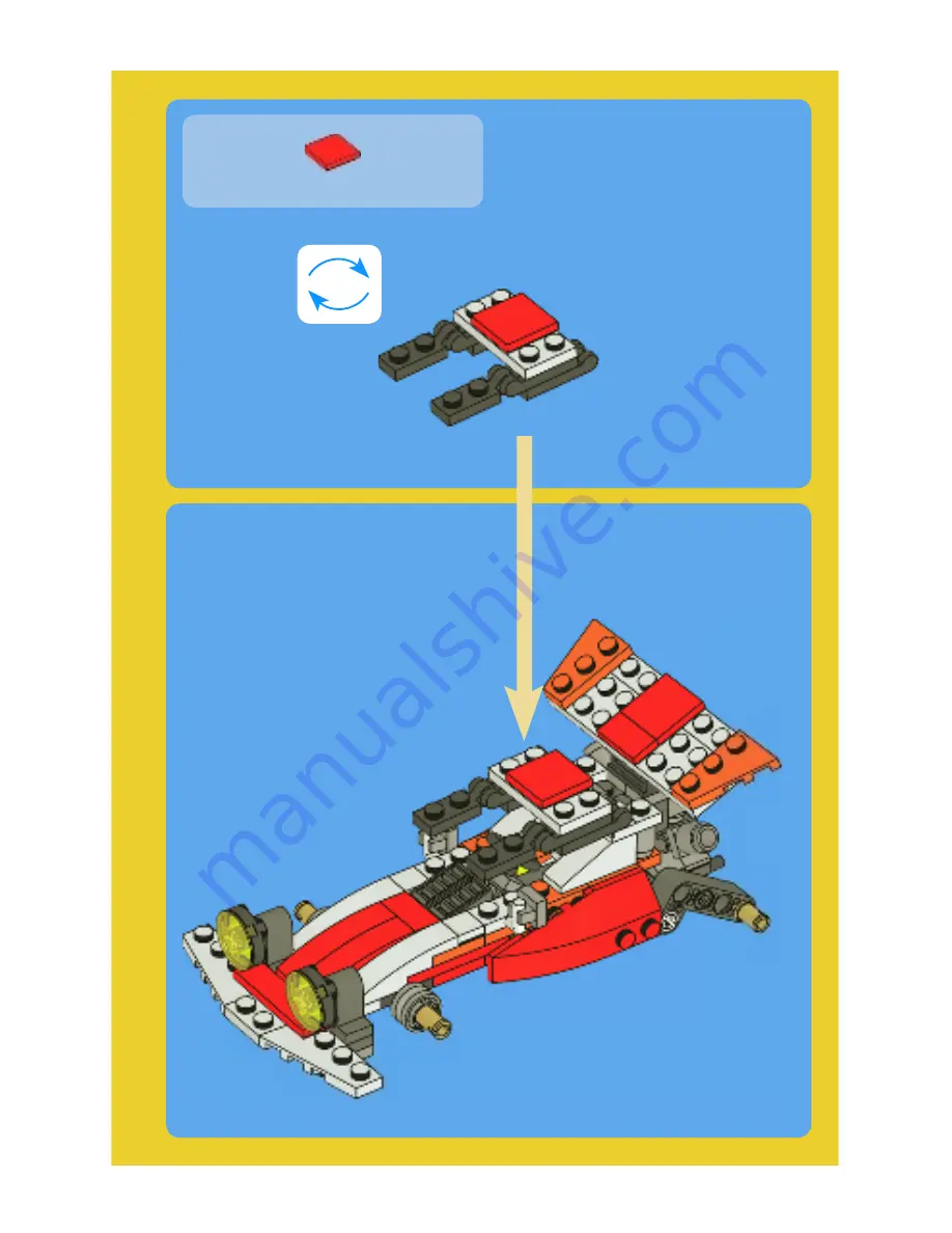 LEGO Creator 5763 Building Instructions Download Page 37