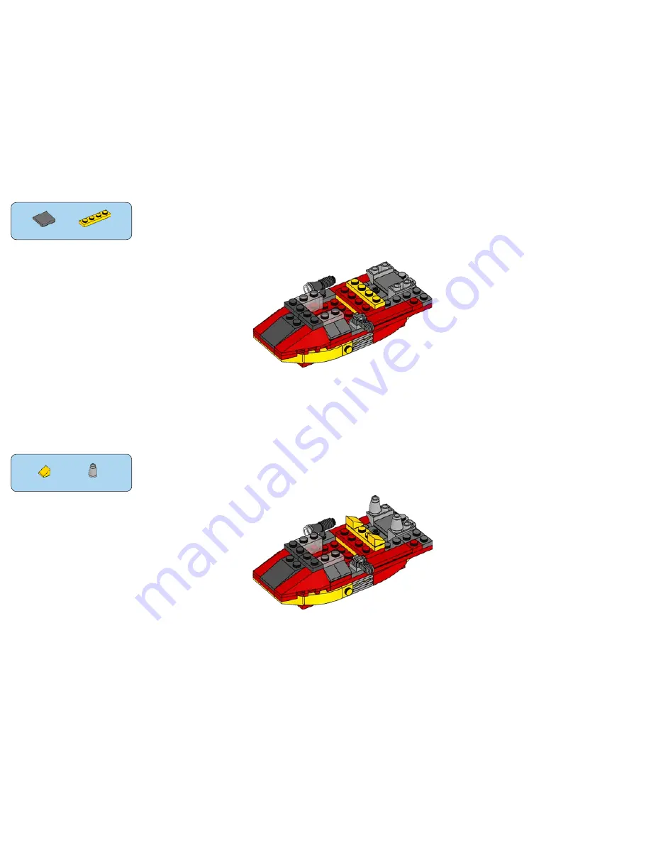 LEGO Creator 5866 Building Instructions Download Page 12