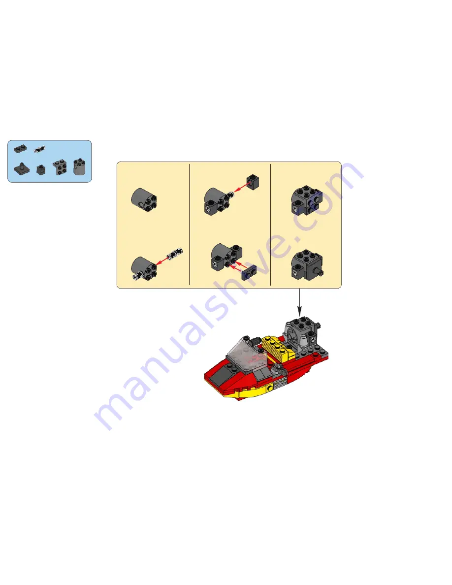 LEGO Creator 5866 Building Instructions Download Page 14