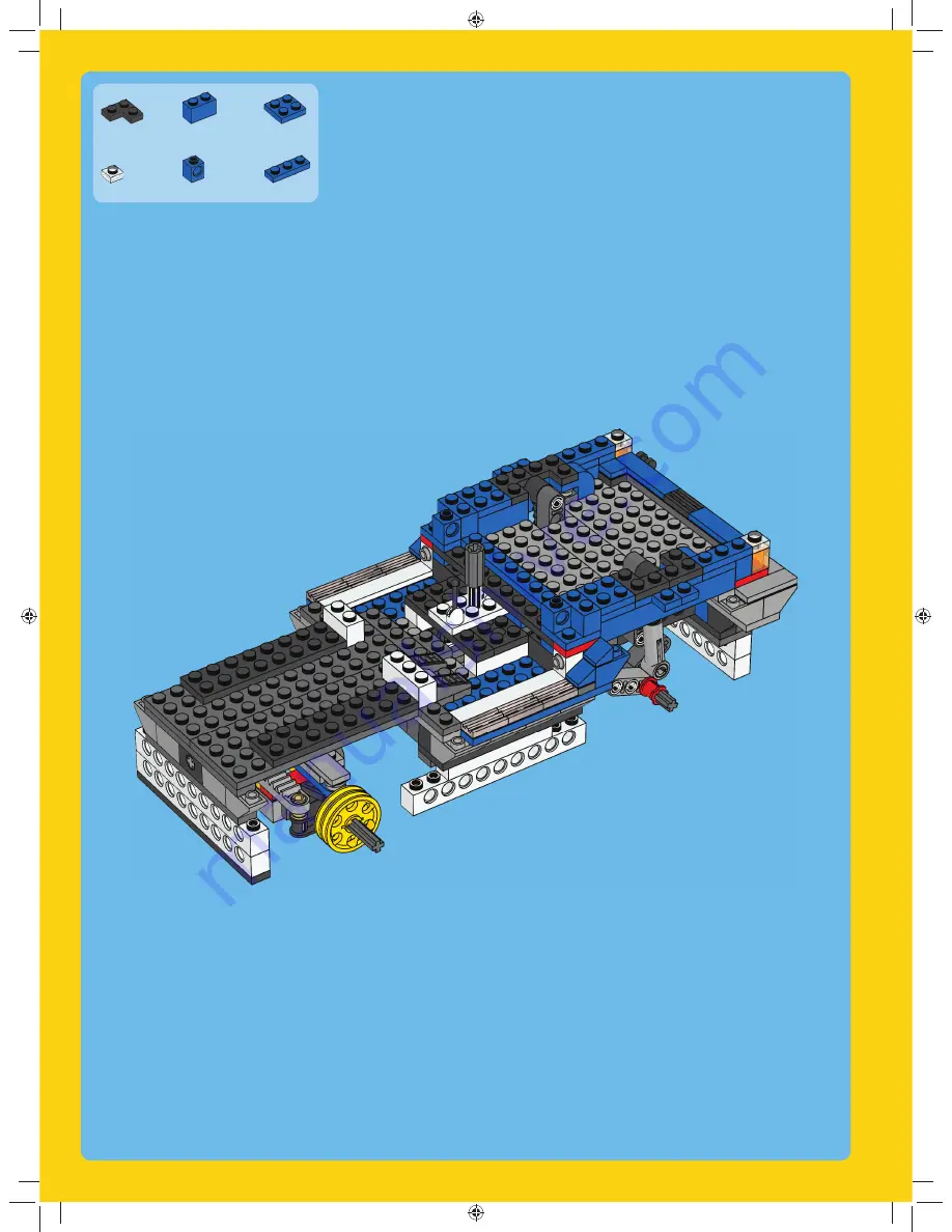 LEGO CREATOR 5893 Building Instructions Download Page 56