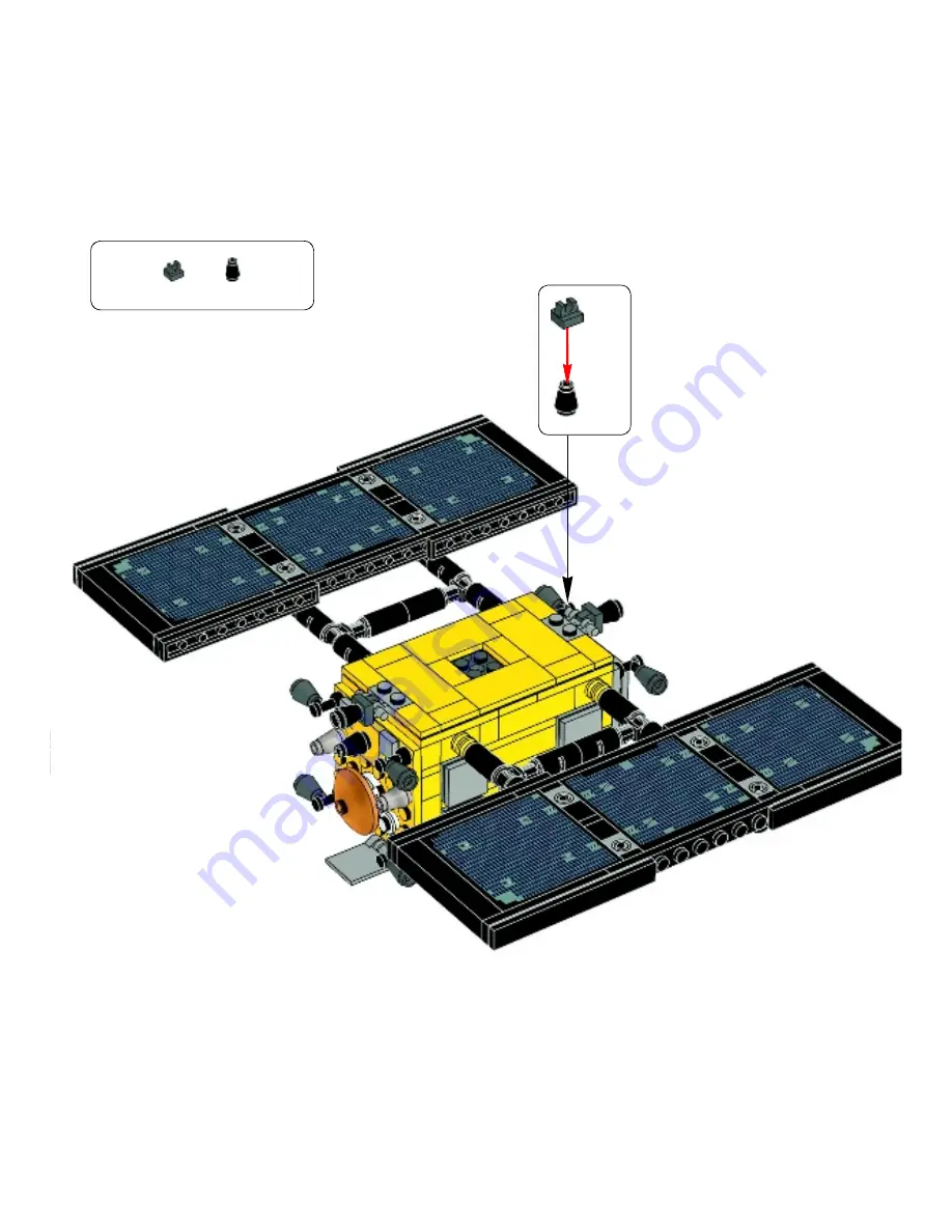 LEGO Cuusoo Hayabusa Building Instructions Download Page 79