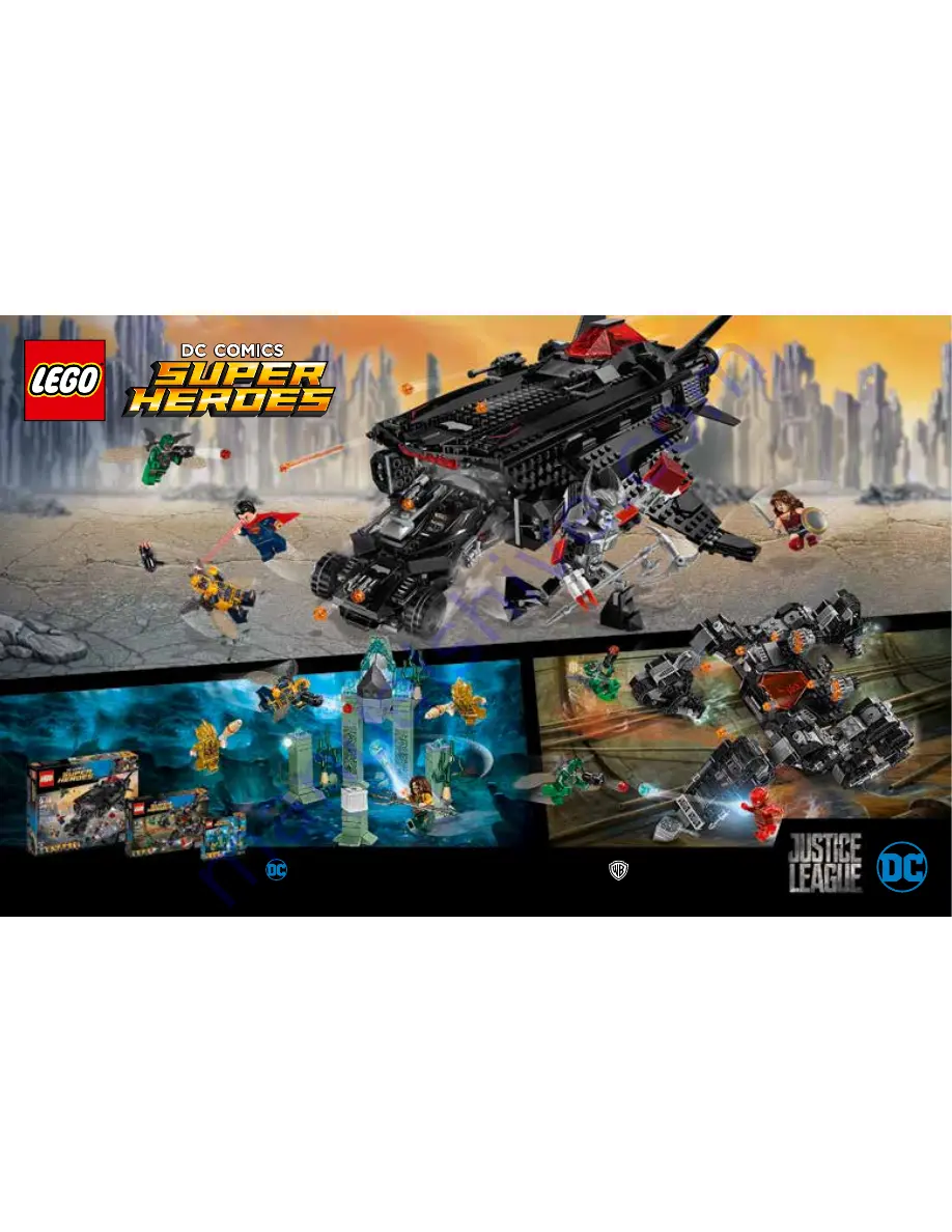 LEGO DC Comics Super Heroes 76085 Скачать руководство пользователя страница 74