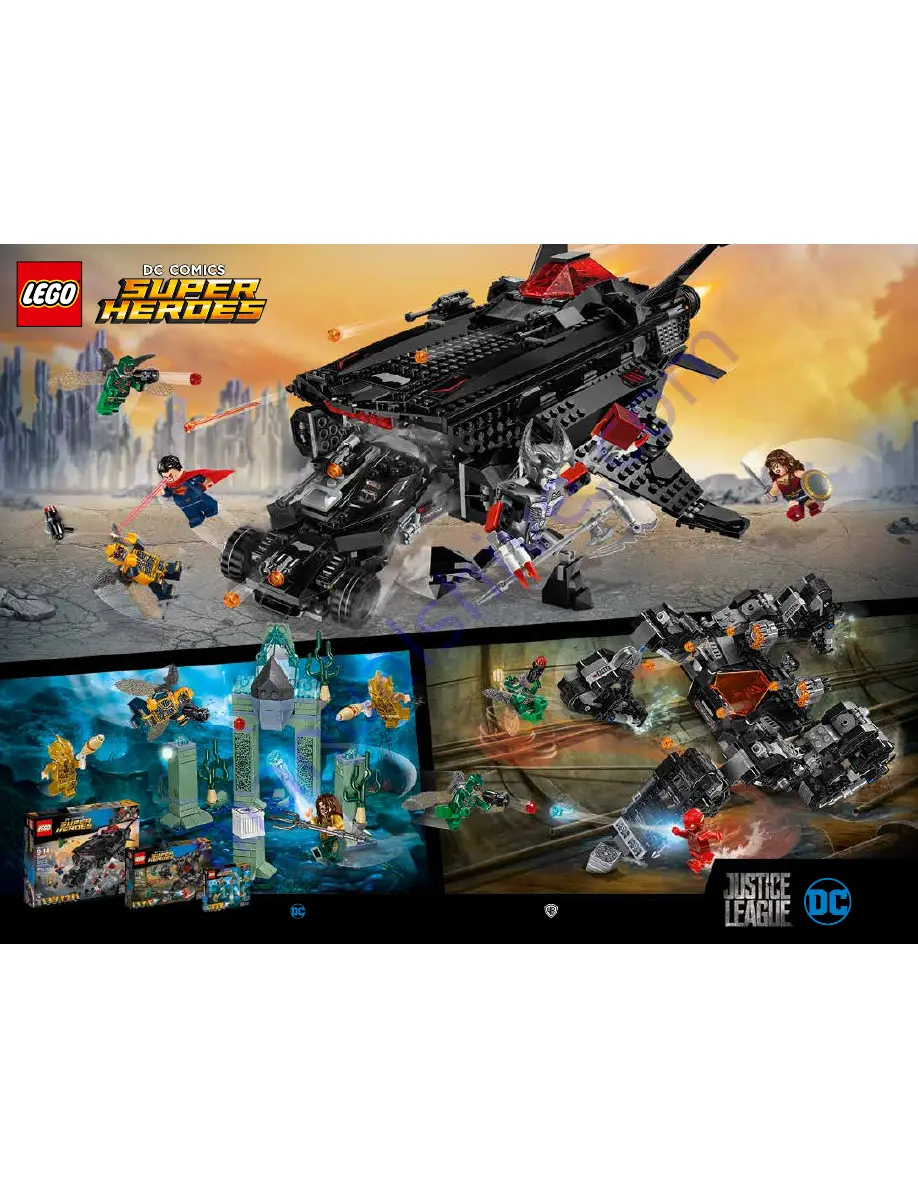 LEGO dc comics super heroes 76086 Скачать руководство пользователя страница 67