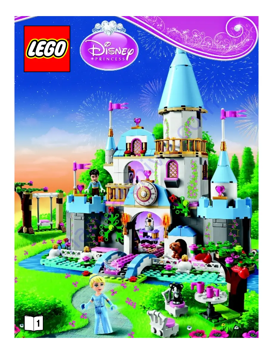 LEGO Desney Princess 41055 Instructions Manual Download Page 1