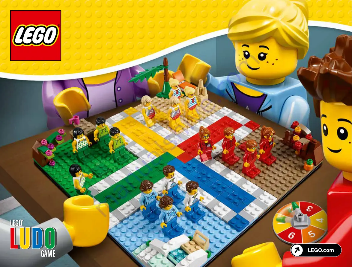 LEGO LUDO 40198 Manual Download Page 1