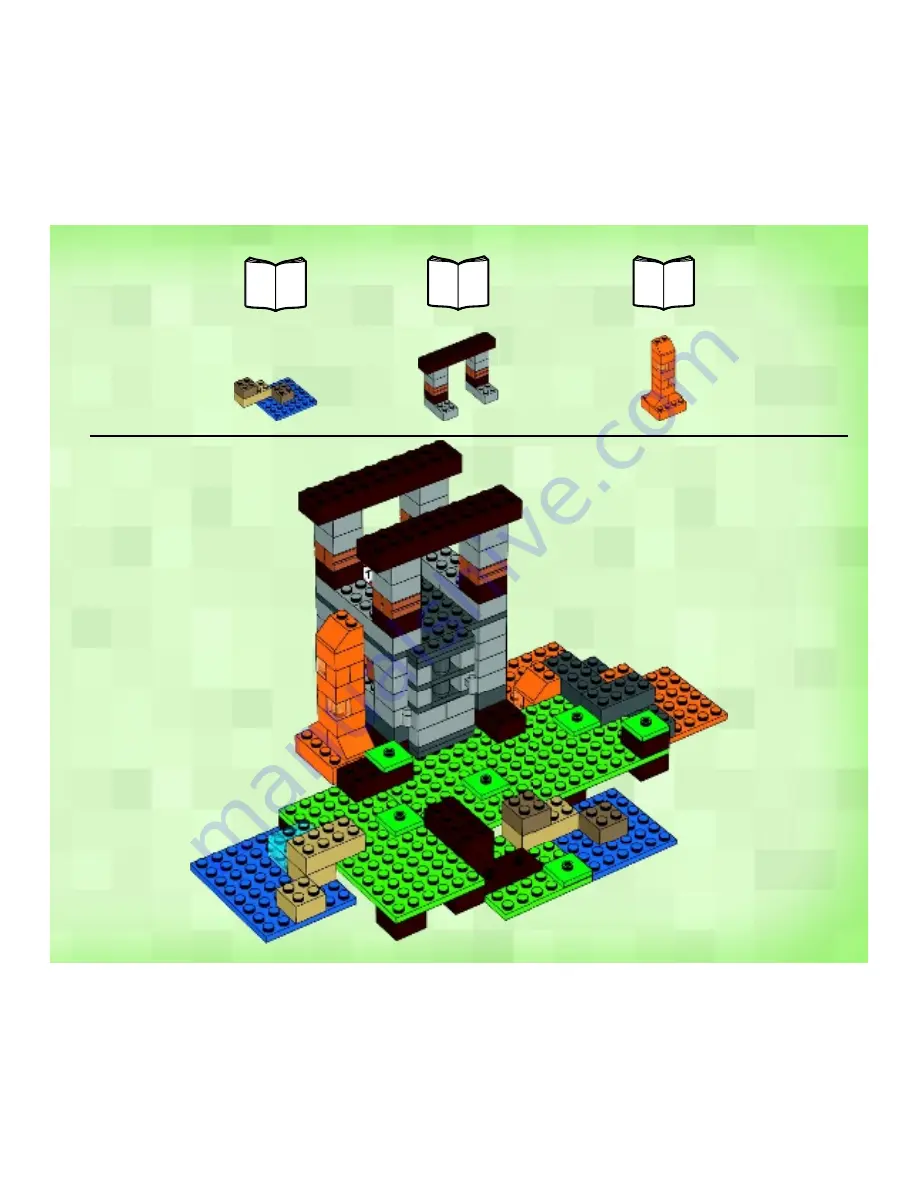 LEGO Minecraft 21113 Assembly Instructions Manual Download Page 51