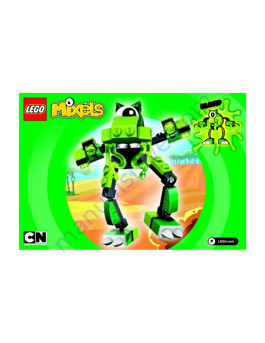 LEGO Mixels Glomp 41518 Building Instructions Download Page 1