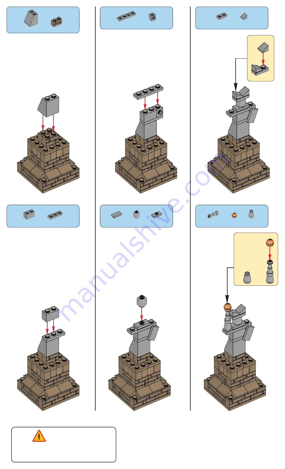 LEGO MONUMENTS ROADSHOW Capitol Building Скачать руководство пользователя страница 10