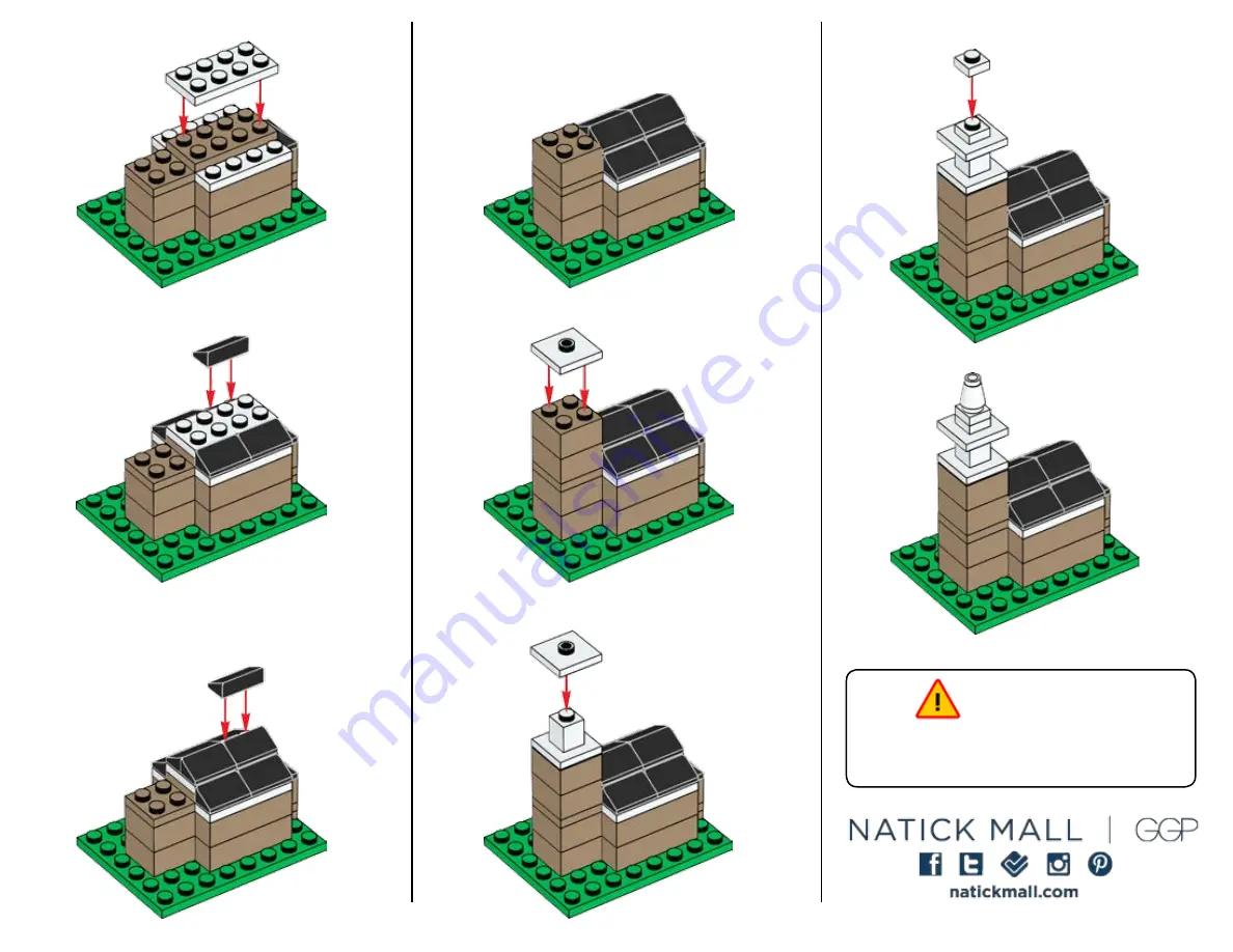 LEGO MONUMENTS ROADSHOW Capitol Building Скачать руководство пользователя страница 12