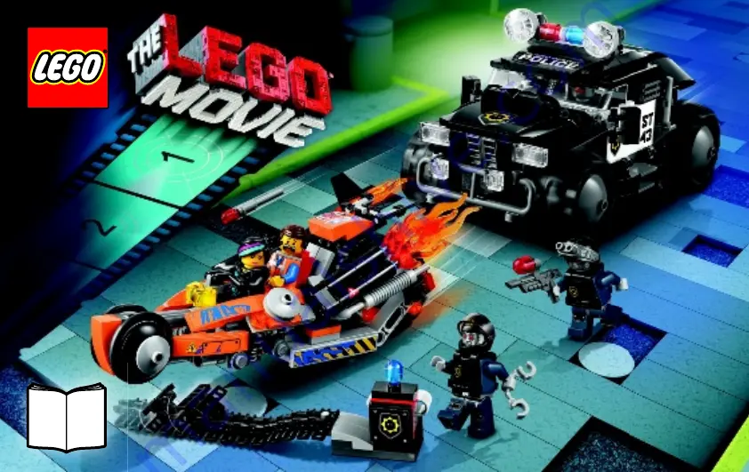 LEGO Movie. Super Cycle Chase Manual Download Page 1