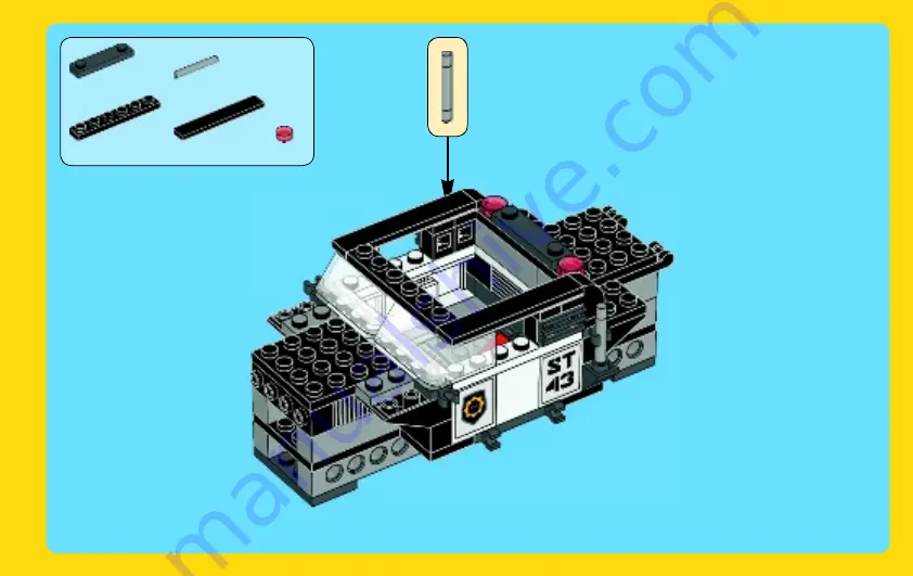 LEGO Movie. Super Cycle Chase Manual Download Page 67