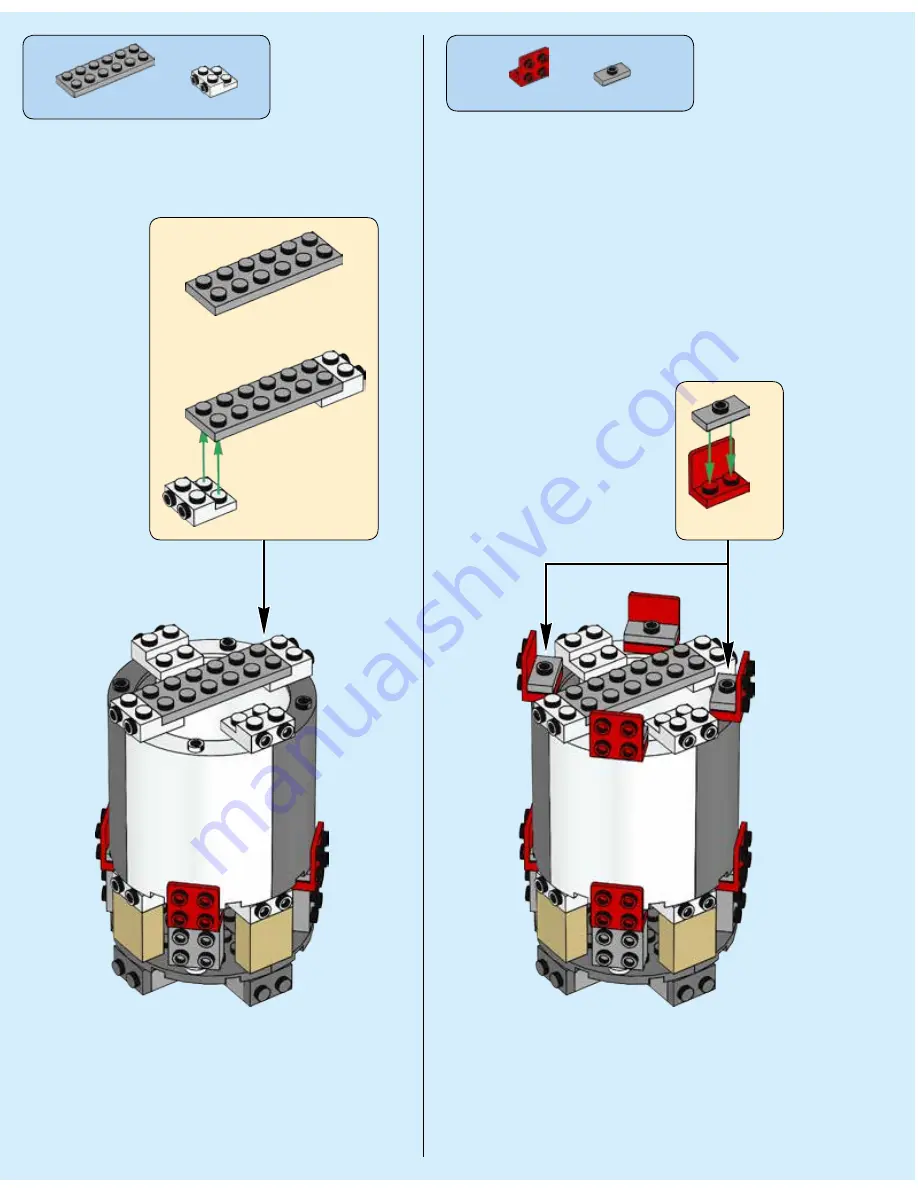 LEGO NASA APOLLO SATURN V 21309 Building Instructions Download Page 32