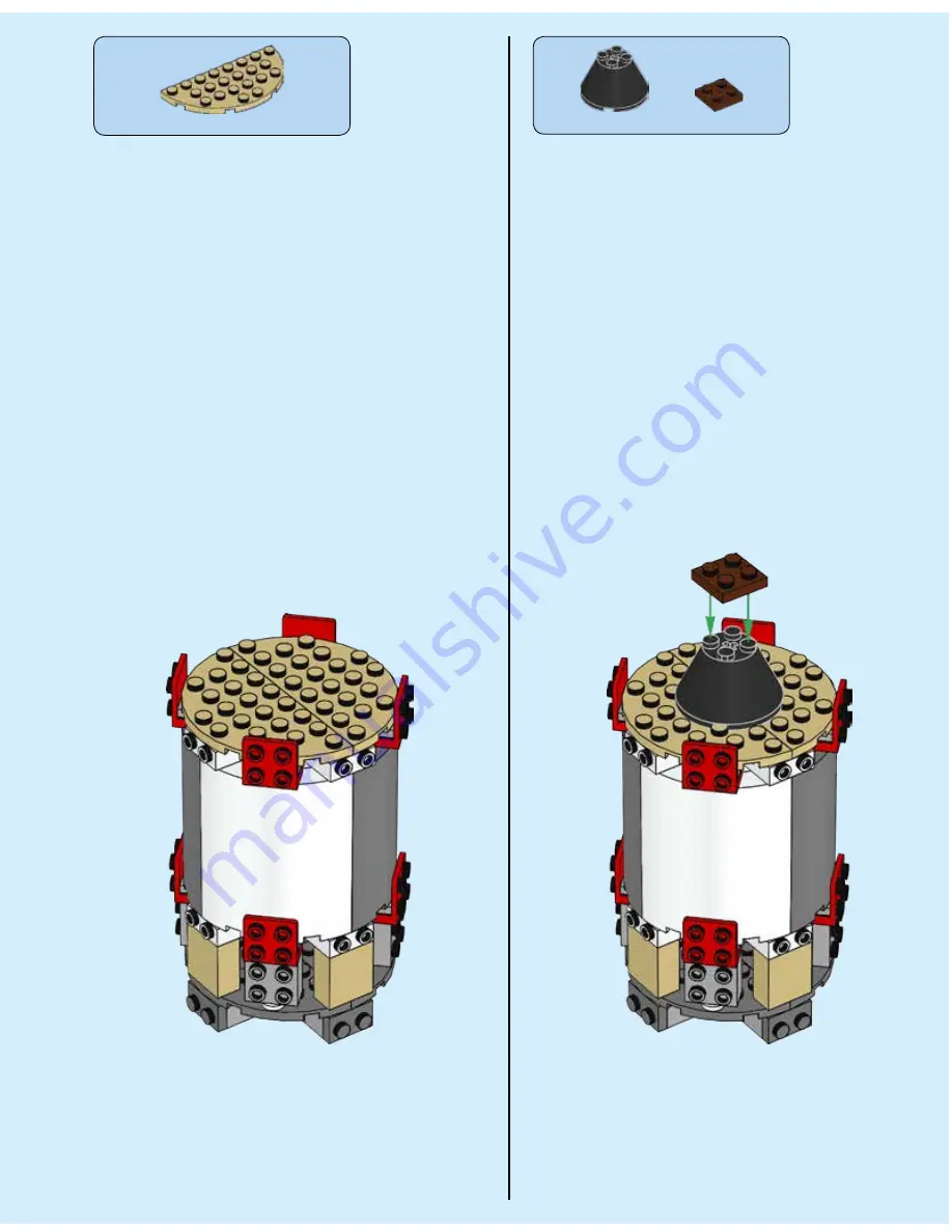 LEGO NASA APOLLO SATURN V 21309 Скачать руководство пользователя страница 33