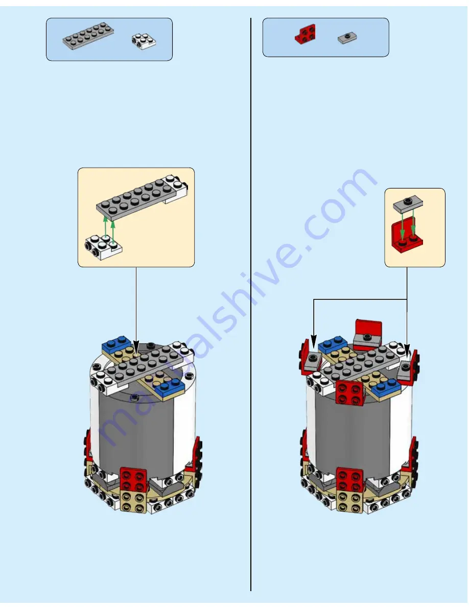 LEGO NASA APOLLO SATURN V 21309 Building Instructions Download Page 103