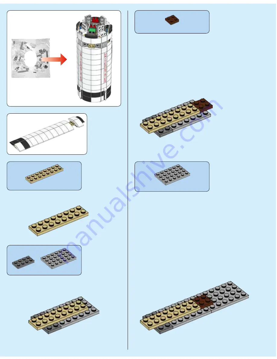 LEGO NASA APOLLO SATURN V 21309 Building Instructions Download Page 140