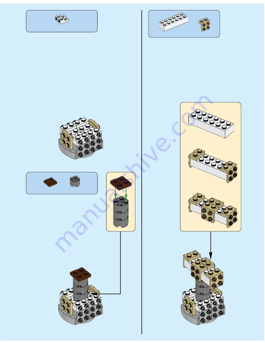 LEGO NASA APOLLO SATURN V 21309 Building Instructions Download Page 155