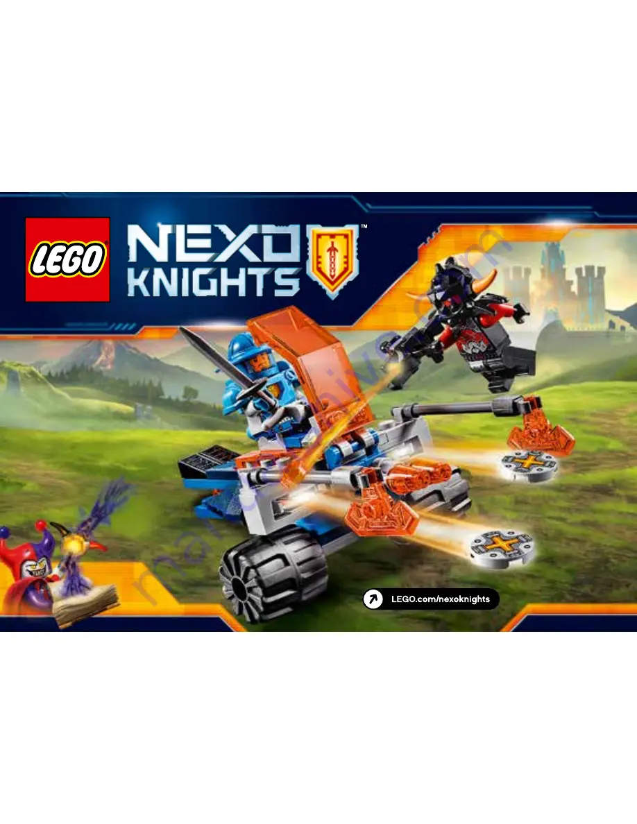 LEGO NEXO KNIGHTS 70310 Building Instructions Download Page 1