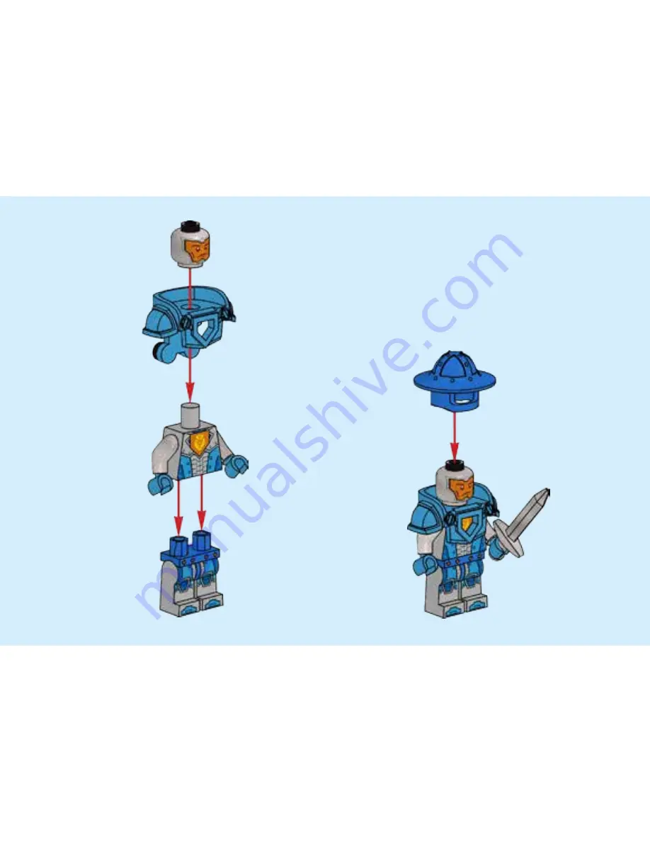 LEGO NEXO KNIGHTS 70310 Скачать руководство пользователя страница 3