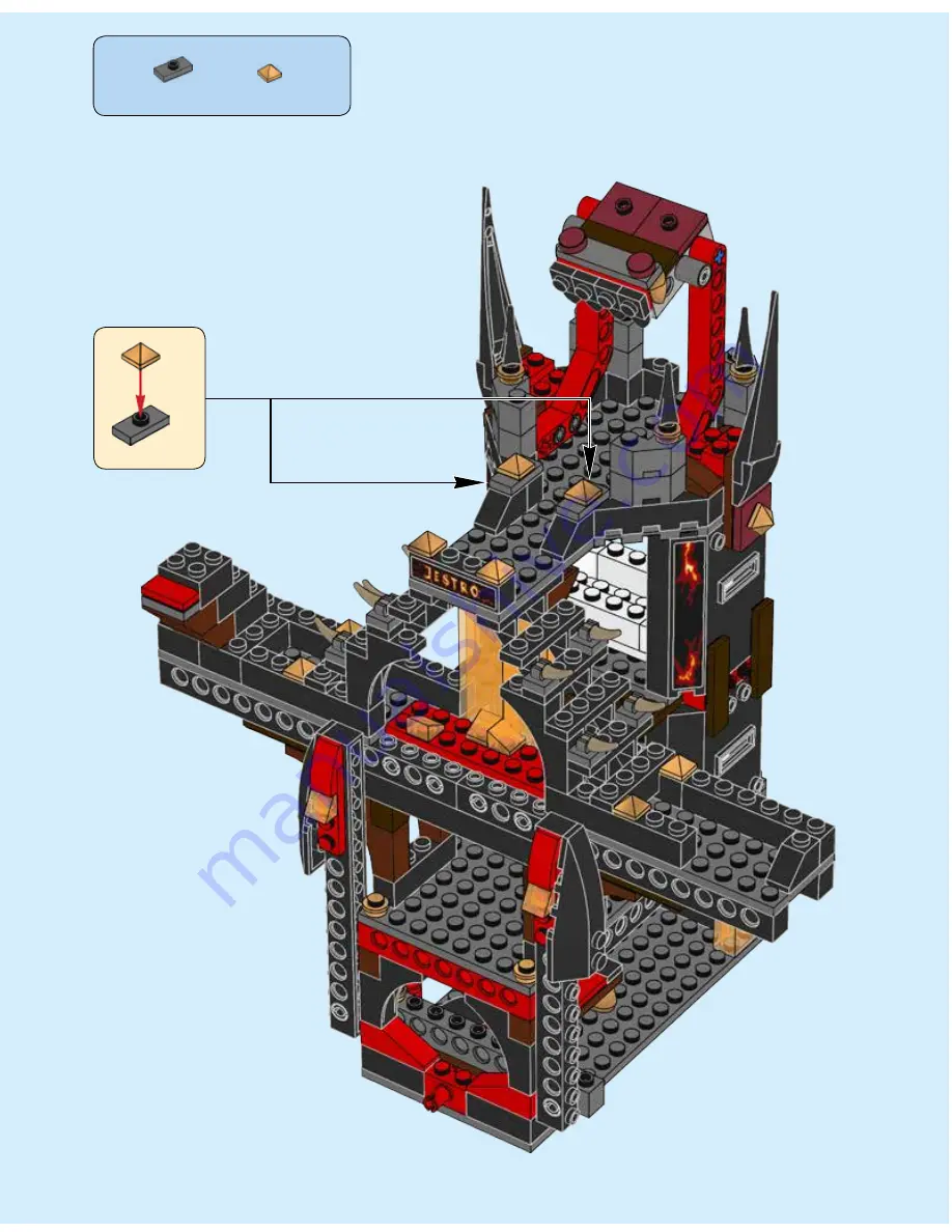 LEGO NEXO KNIGHTS 70323 Скачать руководство пользователя страница 65