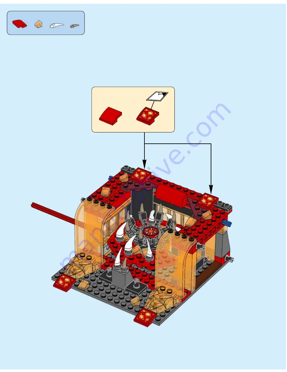 LEGO NEXO KNIGHTS 70323 Скачать руководство пользователя страница 96