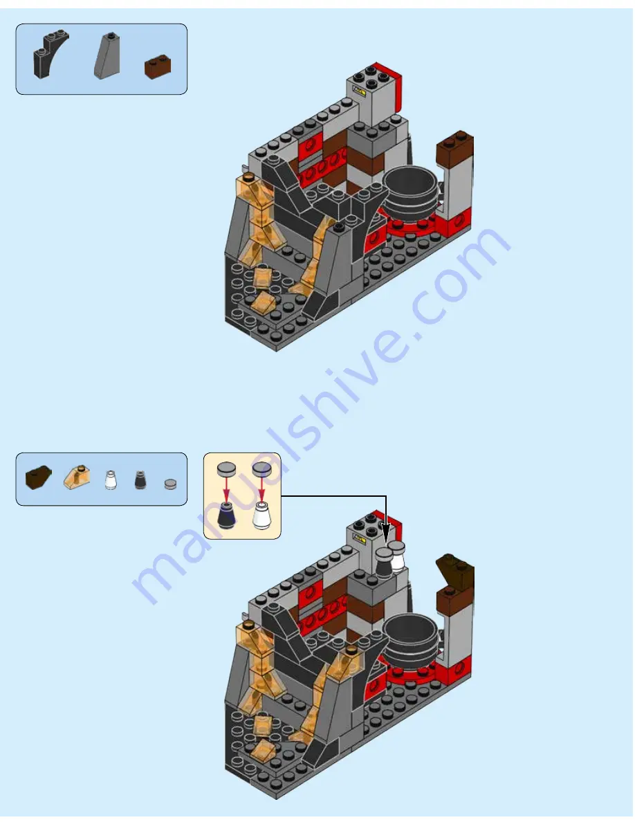 LEGO NEXO KNIGHTS 70323 Скачать руководство пользователя страница 138