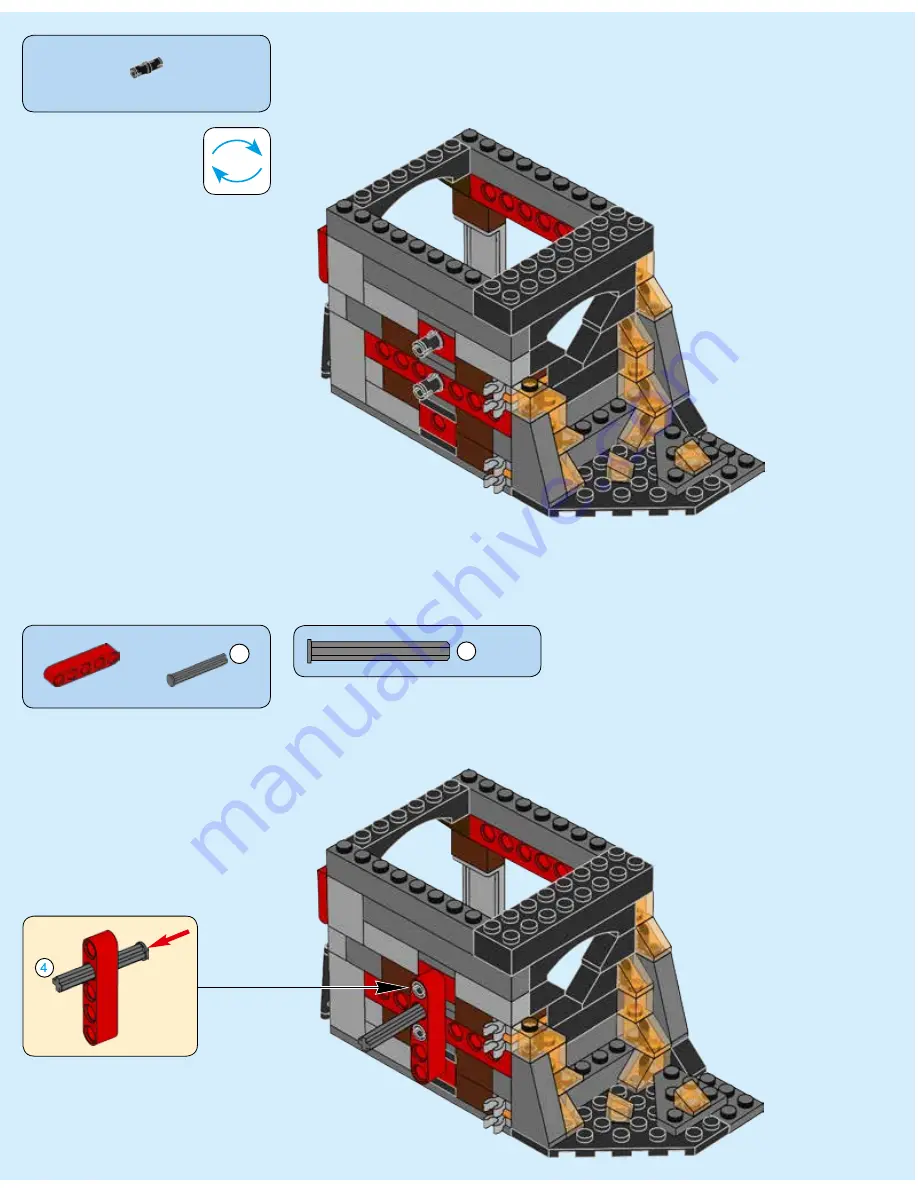 LEGO NEXO KNIGHTS 70323 Building Instructions Download Page 140