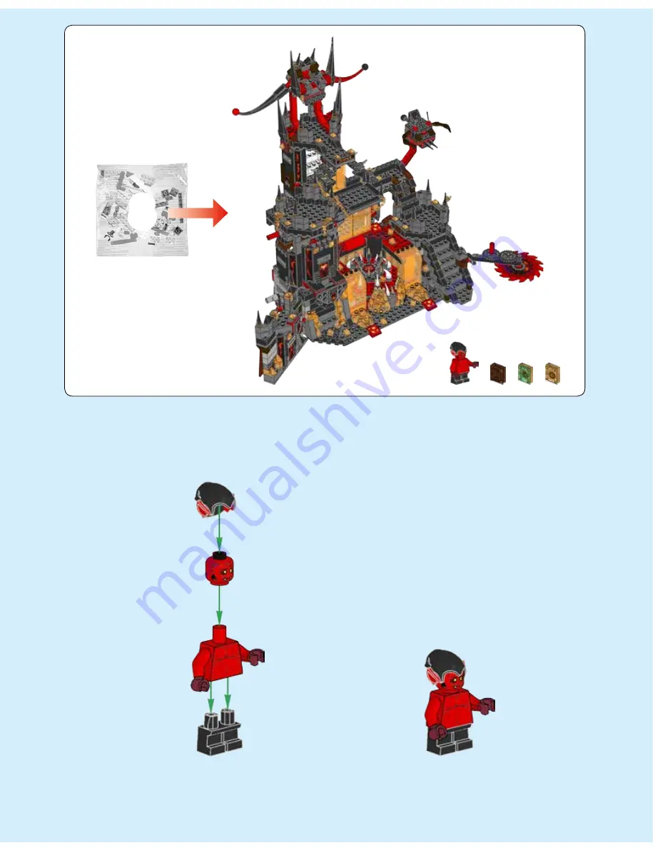 LEGO NEXO KNIGHTS 70323 Скачать руководство пользователя страница 141