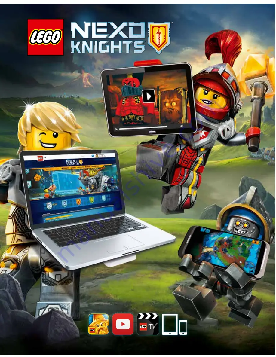 LEGO NEXO KNIGHTS 70323 Скачать руководство пользователя страница 194