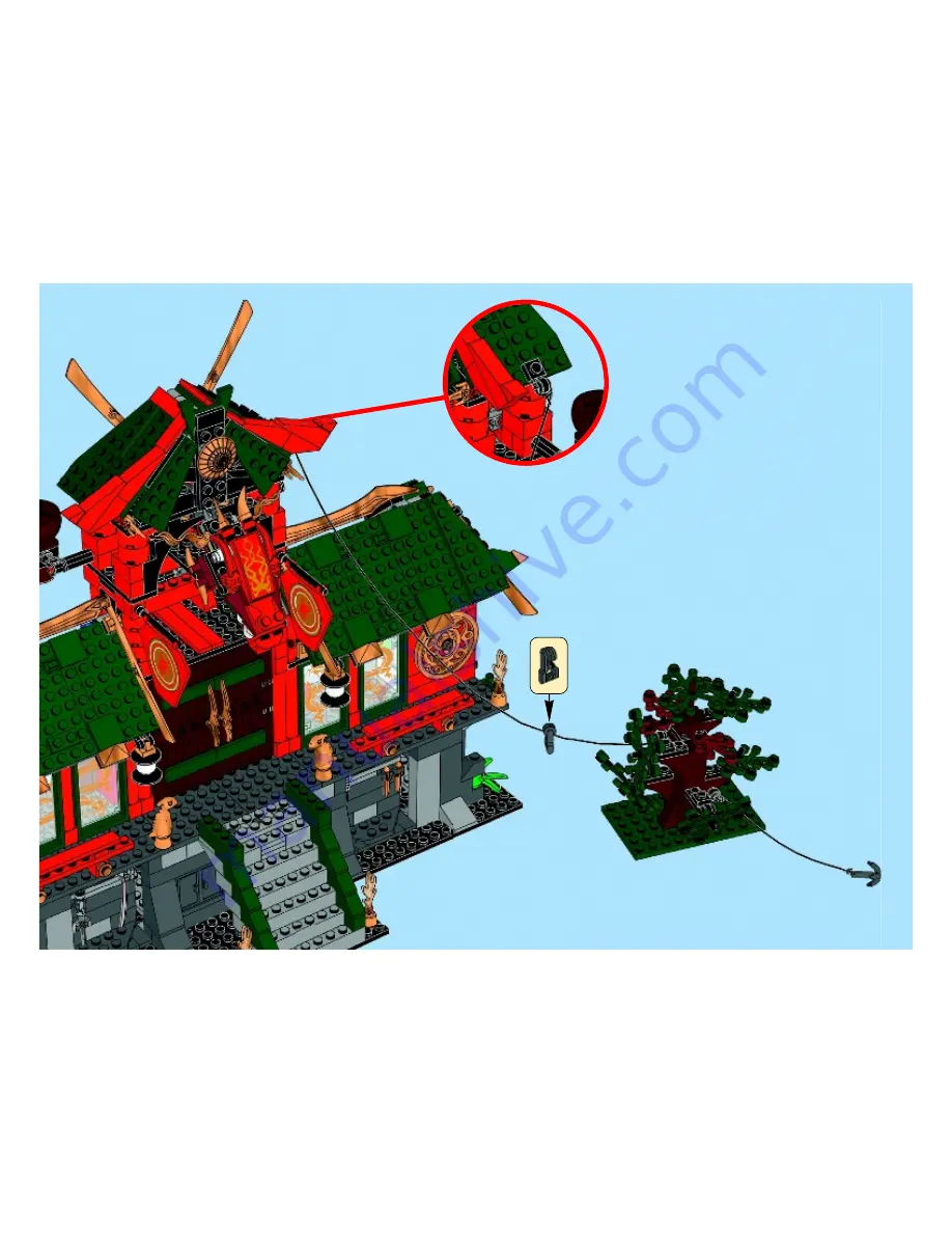 LEGO ninjaga 70728/3 Assembly Instructions Manual Download Page 70