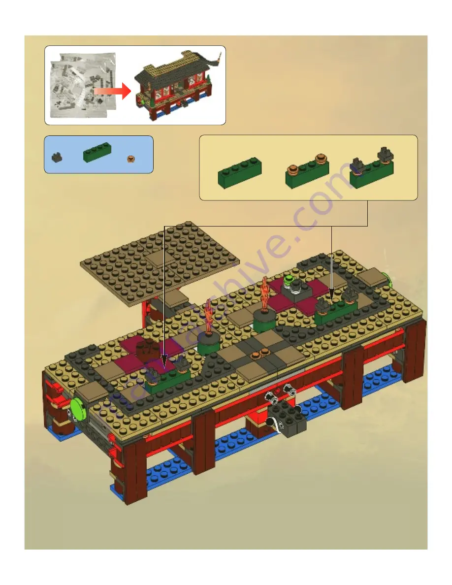 LEGO Ninjago 2507 Instructions For Use Manual Download Page 55