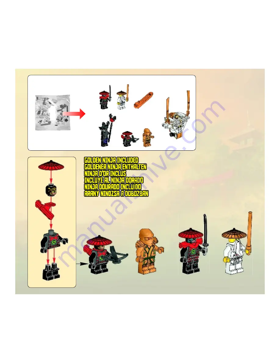 LEGO Ninjago 70505 Скачать руководство пользователя страница 3