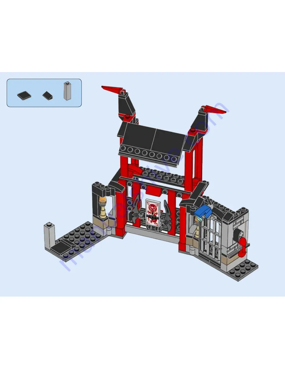 LEGO Ninjago 70591 Assembly Instructions Manual Download Page 54