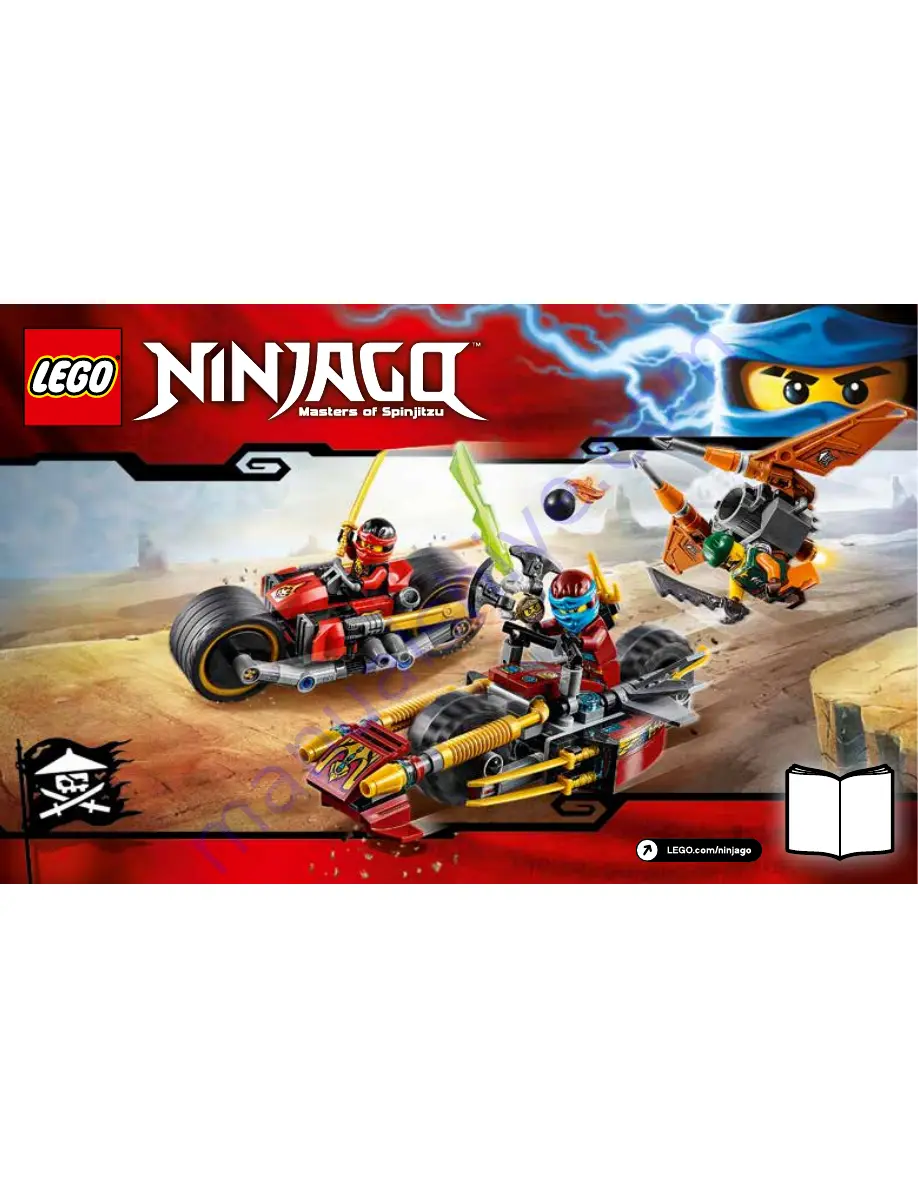 LEGO NINJAGO 70600 Building Instructions Download Page 1