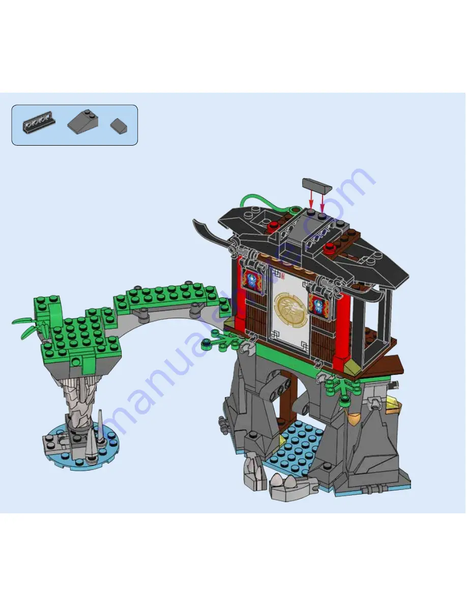 LEGO Ninjago 70604 Скачать руководство пользователя страница 62