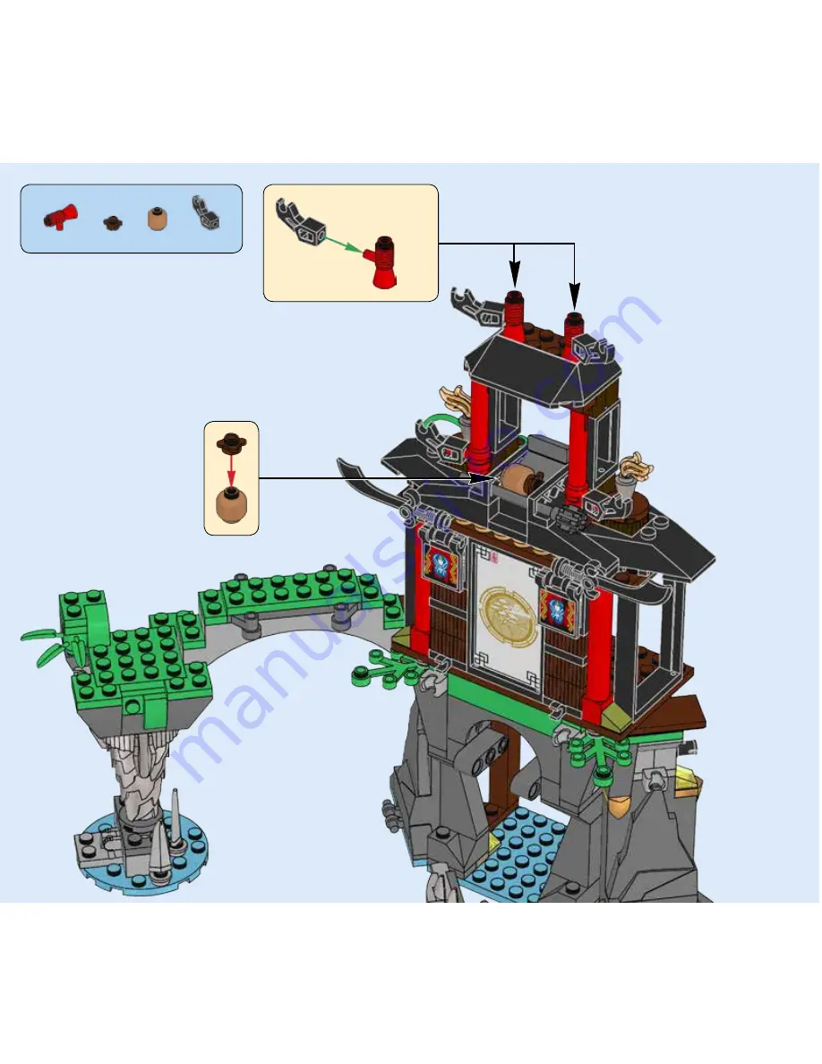 LEGO Ninjago 70604 Скачать руководство пользователя страница 68