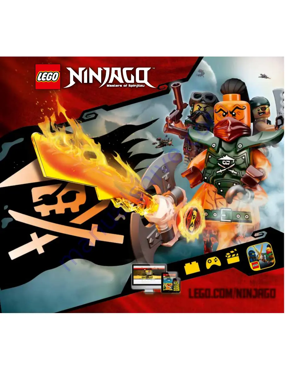 LEGO Ninjago 70604 Assembly Instruction Manual Download Page 99