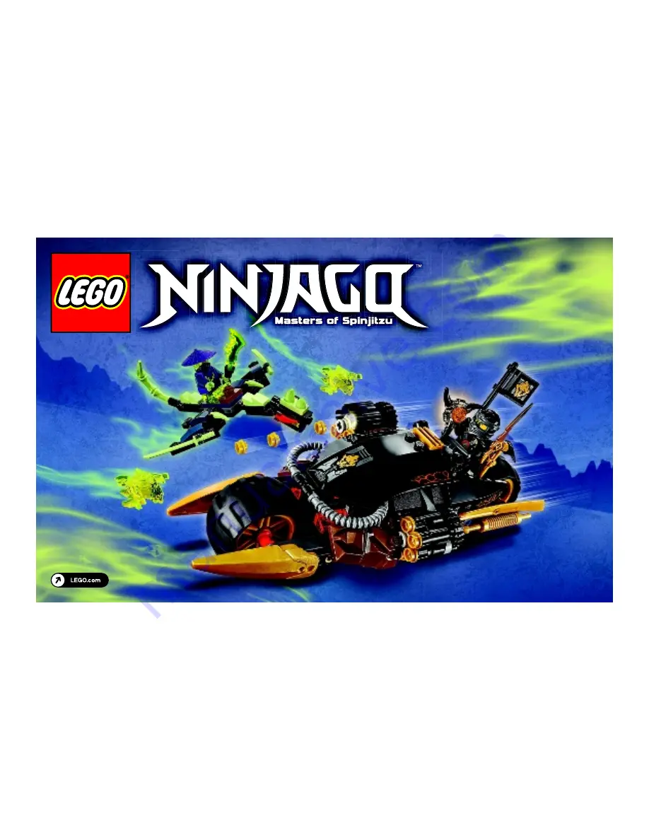 LEGO Ninjago 70733 Instructions Manual Download Page 1