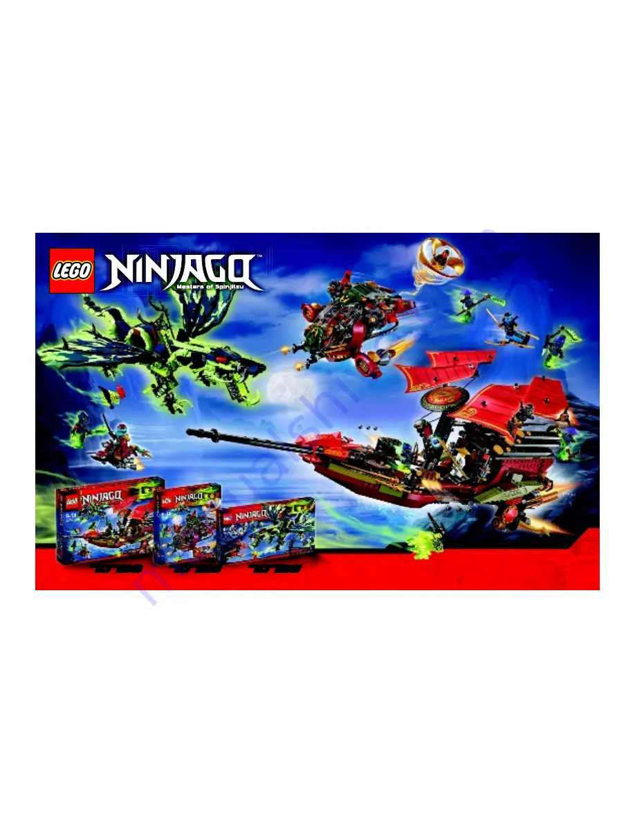 LEGO Ninjago 70733 Скачать руководство пользователя страница 60