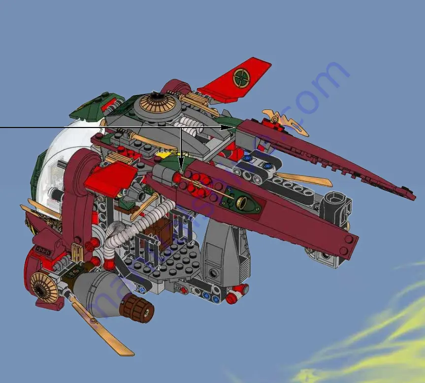 LEGO NINJAGO 70735 Manual Download Page 68