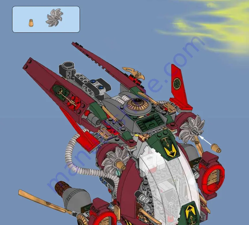 LEGO NINJAGO 70735 Скачать руководство пользователя страница 70