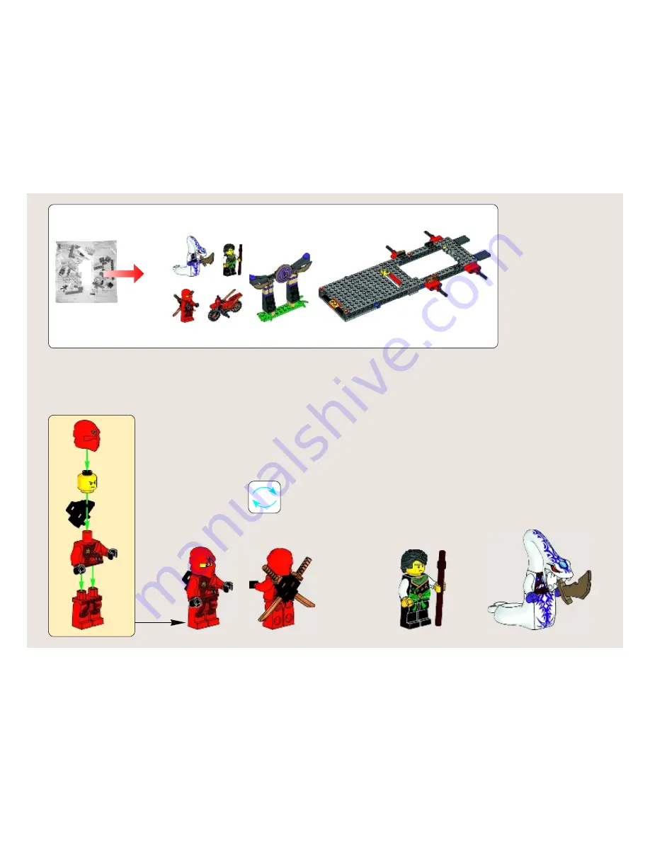 LEGO NINJAGO Building Instructions Download Page 3