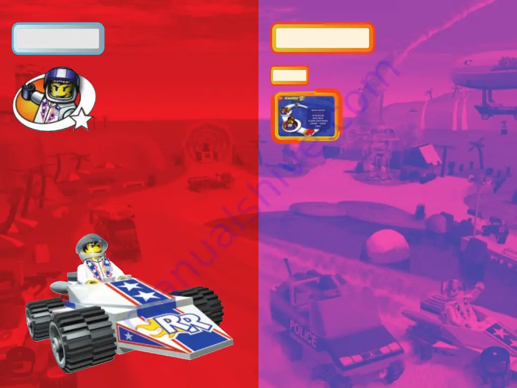 LEGO RACERS 2 Instruction Manual Download Page 14