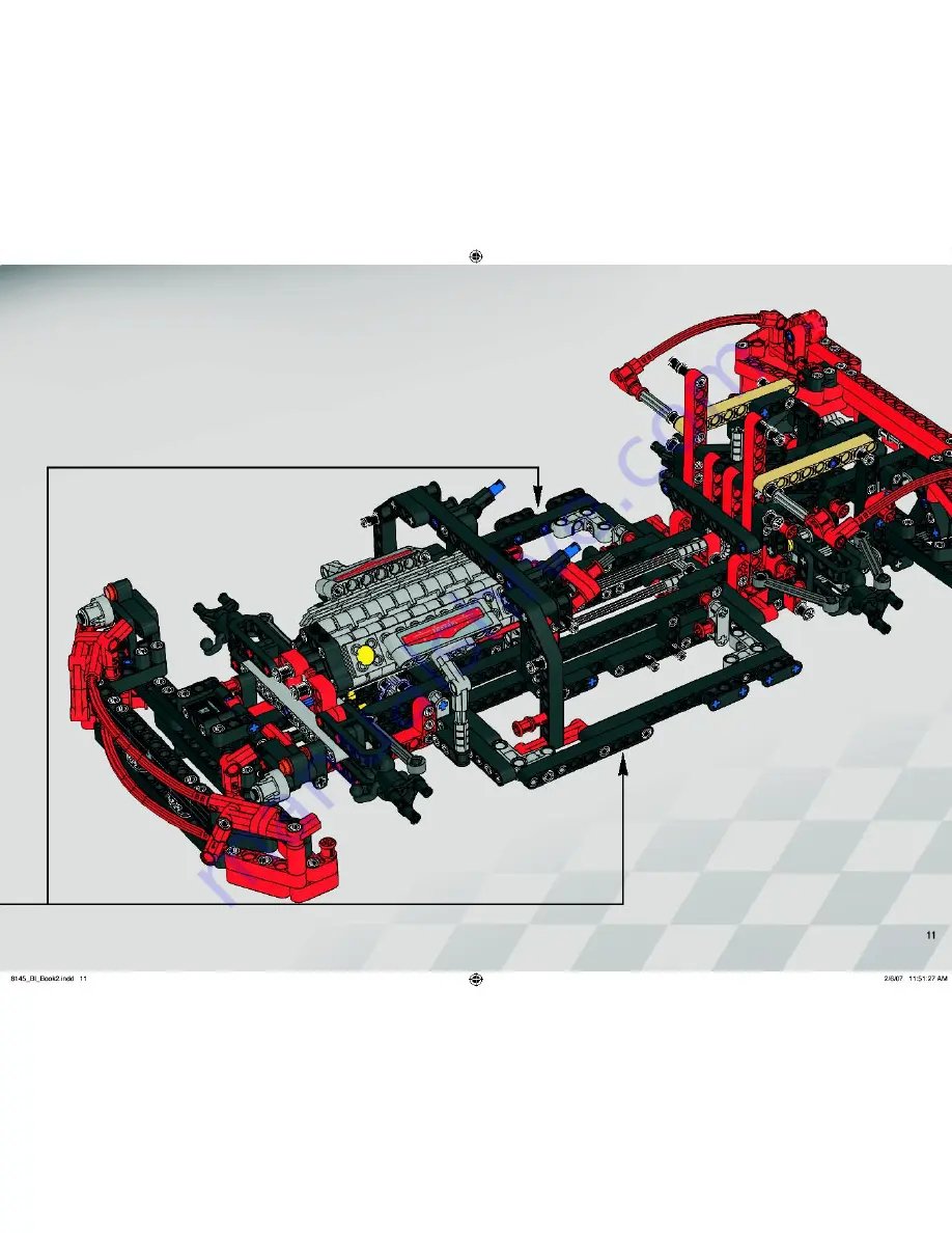 LEGO Racers 8145 2/2 Assembly Instructions Manual Download Page 11