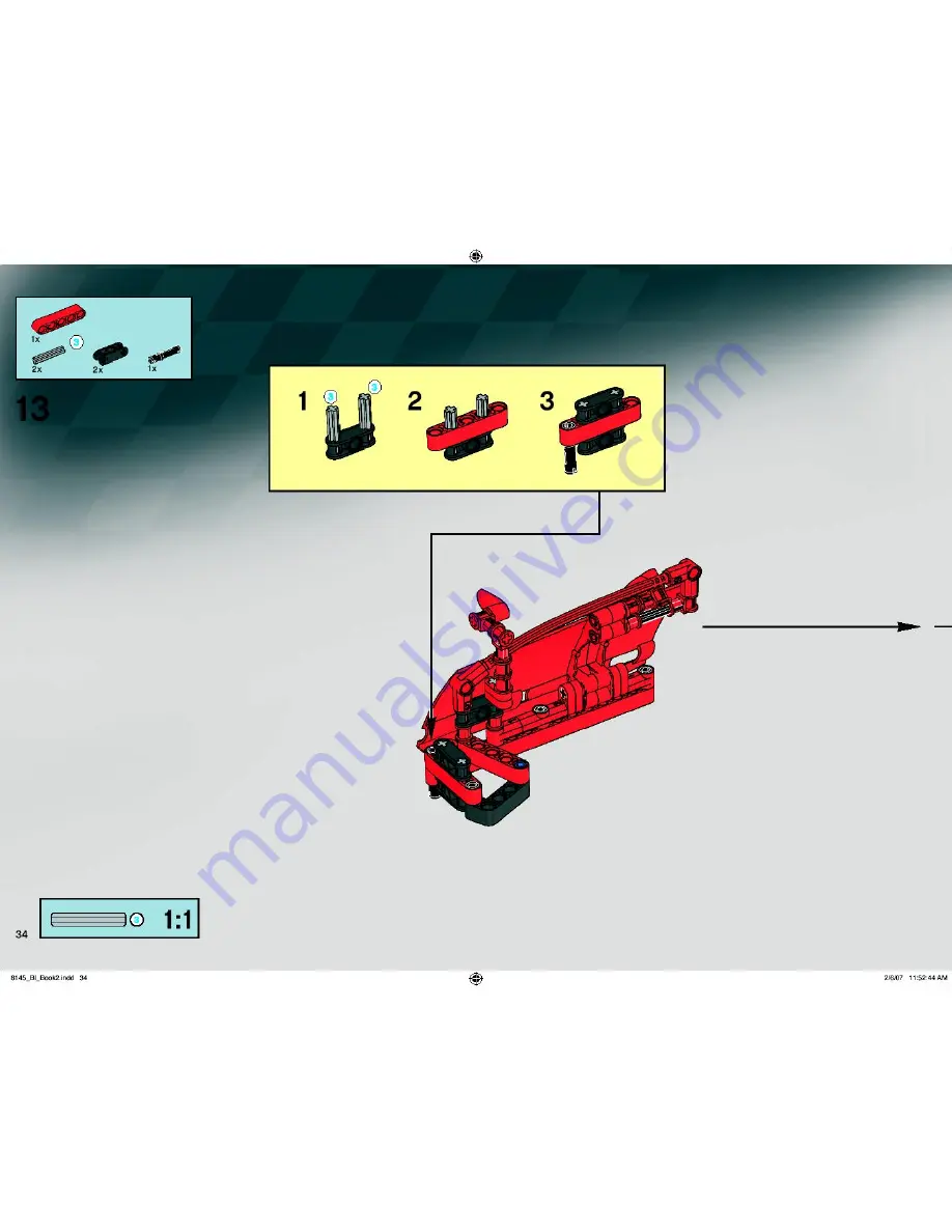 LEGO Racers 8145 2/2 Скачать руководство пользователя страница 34