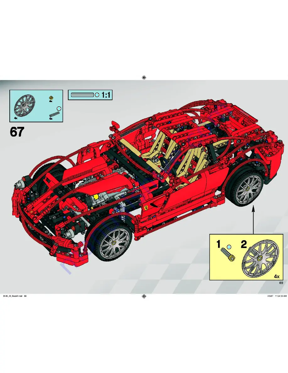 LEGO Racers 8145 2/2 Скачать руководство пользователя страница 69